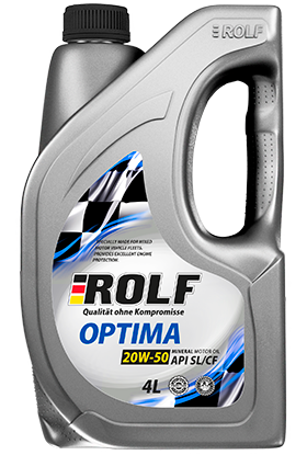 Motoröl ROLF OPTIMA 20W-50 SL/CF