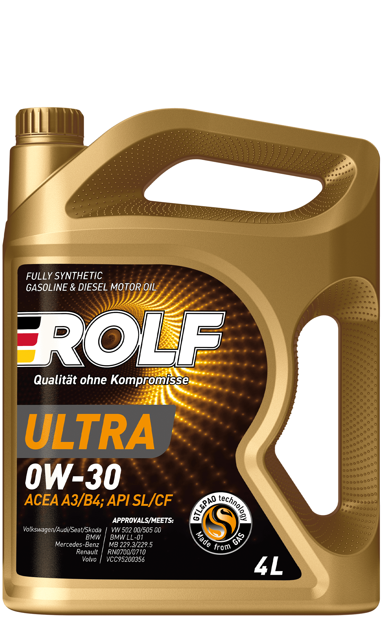 Rolf Ultra SAE 0W-30 ACEA A3/B4 API SL/CF
