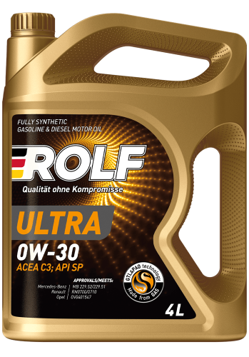 Rolf Ultra SAE 0W-30 ACEA C3 API SP